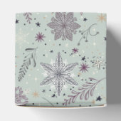 Vintage-Schnee Geschenkschachtel (Oben)