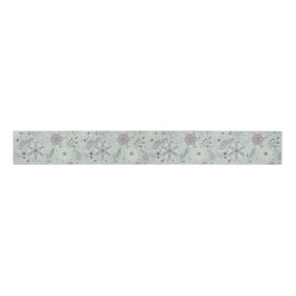 Vintage Schnee Ripsband