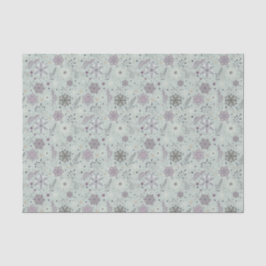 Vintage Schnee Seidenpapier