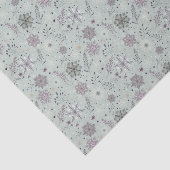 Vintage Schnee Seidenpapier (Ausschnitt)