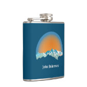 Vintage-Schneebeg-Flasche Flachmann (Rechts)