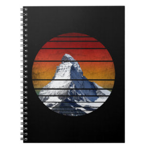 VINTAGE SCHNEEBERG WANDERGESCHENK NOTIZBLOCK