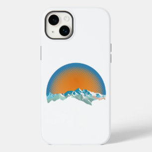 Vintage Schneeberge Case-Mate iPhone 14 Plus Hülle