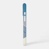 Vintage Schneeberge iPhone 16 Hülle (Linke Seite)