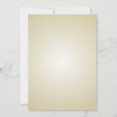 VINTAGE SCHNEEFLAKEN KRIEGSURLAUB PARTEI EINLADUNG (Rückseite)