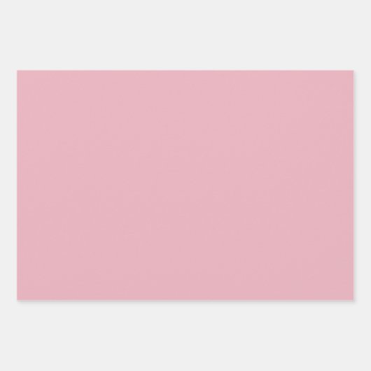 Vintage Schneeflocken Geschenkpapier Set (Vorderseite 2)