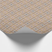 Vintage Schnittmuster Geschenkpapier (Ecke)