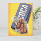 Vintage Schokolade Bar kommerziell (Stehend Vorderseite)