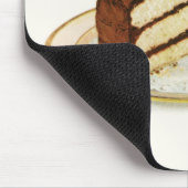 Vintage Schokolade-Eisschicht-Kuchenmousepad Mousepad (Ecke)