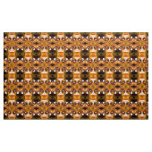 Vintage Schokolade Stoff (Yard (91,4 cm))