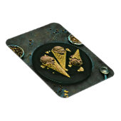 Vintage Schokoladeneis Magnet (Rechte Seite)