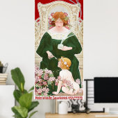 Vintage Schokoladenwerbung Poster (Heimbüro)