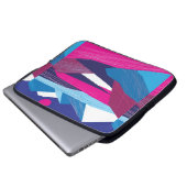 Vintage schöne Berge und Landschaft mit Laptopschutzhülle (Vorne Knopf)