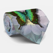 Vintage "schöne Schmetterlings-" Krawatte (Gerollt)