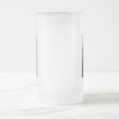 Vintage Schönheit Mattglas Bierglas (Mittel)