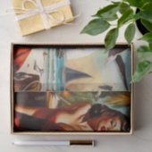 Vintage Schönheit Pinup Seidenpapier (Geschenk)