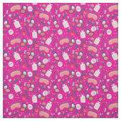 Vintage Schönheitskosmetik Stoff (Muster)