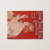 Vintage Schönheitswerbung Kunst Puzzle (Horizontal)