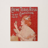Vintage Schönheitswerbung Kunst Puzzle (Vertikal)
