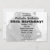 Vintage schottische Terrier-Kunst Einladung (Rückseite)