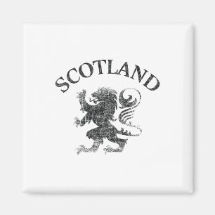 Vintage Schottischer Lion Rampant Scotland Fahne R Magnet