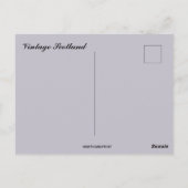 Vintage Schottland Postkarte (Rückseite)