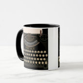 Vintage Schreibens-Tasse Tasse (Vorderseite Links)