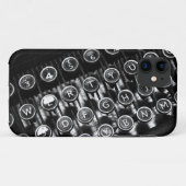 Vintage Schreibmaschine Case-Mate iPhone Hülle (Rückseite (Horizontal))