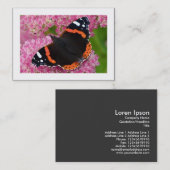 Vintage Schreibmaschine (grenzt) Visitenkarte (Vorne/Hinten)