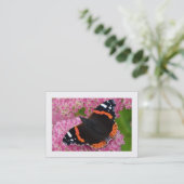 Vintage Schreibmaschine (grenzt) Visitenkarte (Stehend Vorderseite)