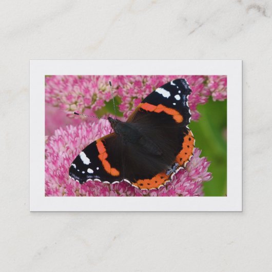 Vintage Schreibmaschine (grenzt) Visitenkarte (Vorderseite)