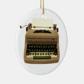 Vintage Schreibmaschine Holiday Ornament (Rechts)