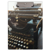 Vintage Schreibmaschine Klemmbrett (Vorderseite)