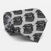 Vintage Schreibmaschine Krawatte (Gerollt)