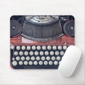 Vintage Schreibmaschine Mousepad (Mit Mouse)