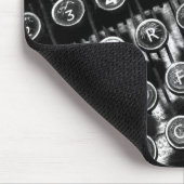 Vintage Schreibmaschine Mousepad (Ecke)