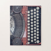Vintage Schreibmaschine Puzzle (Vertikal)