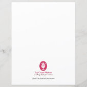 Vintage Schreibmaschine Retro 60er Niedlich Monogr (Rückseite)