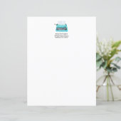 Vintage Schreibmaschine Retro 60er Niedlich Monogr (Stehend Vorderseite)