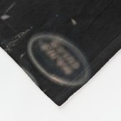 Vintage Schreibmaschinen-Fleece-Decke Fleecedecke (Ecke)