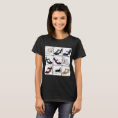 Vintage Schuhe (farbige) T-Shirt (Vorne ganz)