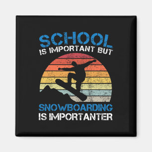 Vintage Schule ist wichtig, aber Snowboarden ist m Magnet