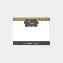 Vintage Schulnoten | DIY Text Post-it Klebezettel