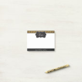 Vintage Schulnoten | DIY Text Post-it Klebezettel (Auf Schreibtisch)