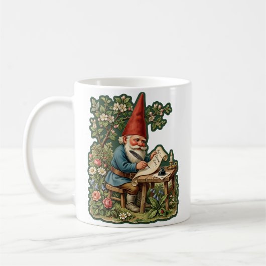 Vintage Schundbild - GARTENZWERGE 20 Kaffeetasse (Links)