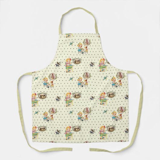 Vintage Schürze (Vorderseite)