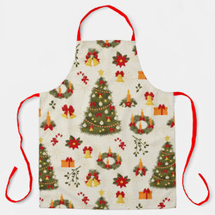 Vintage Schürze für Weihnachten