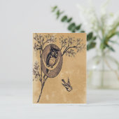 Vintage Schüssel Postkarte (Stehend Vorderseite)