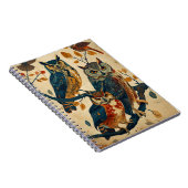 Vintage Schüsselkunst Notizblock (Rechte Seite)