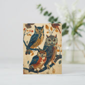 Vintage Schüsselkunst Postkarte (Stehend Vorderseite)